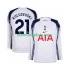 Camisola Tottenham Hotspur Kulusevski 21 Homem Equipamento Primeiro 2025-2026 Manga Comprida